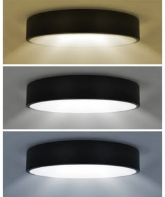 Brilagi - Plafoniera LED POOL LED/36W/230V 3000/4000/6000K Ø 30 cm nera