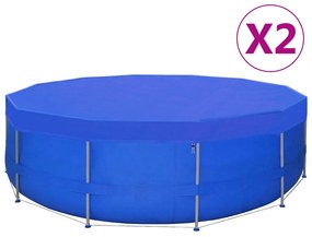 Coperture Per Piscina 2 Pz İn Pe Rotonde 540 Cm 90 G/m² /
