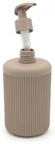 Dispenser sapone da appoggio tortora in plastica Ring