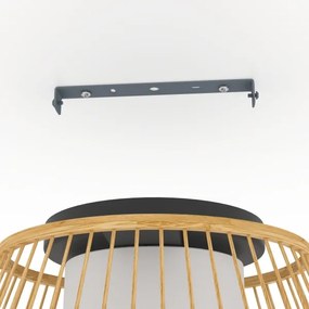 Eglo 390232 - Plafoniera MONTERROSO 1xE27/40W/230V bambù