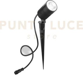 Proiettore led haydon nero 15w 1500lm cct 3000 e 4000 e 6500k ip67 ...