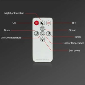 Briloner - SET 3x Lampada LED dimmerabile da bagno LED/4,8W/230V IP44