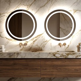 Specchio bagno rotondo con luci LED L33 specchio tondo da parete da bagno