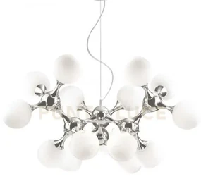 Lampada a sospensione nodi sp15 bianco