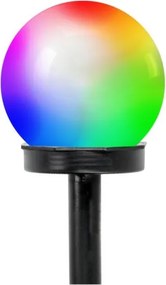 Lampada solare LED RGB con sensore SPHERE LED/1,2 V IP44 40 mAh Ø 10 cm