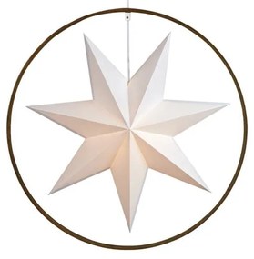 Decorazione luminosa bianca/grigia ø 50 cm Speranza – Markslöjd