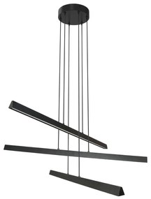 Lampadario LED design Finch nero Ø77.84cm, luce con 3 temperature di colore 5100 lumen, INSPIRE