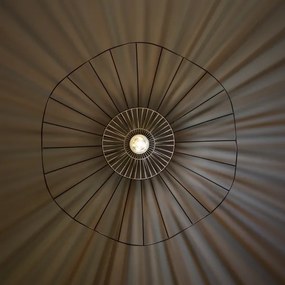 Brilagi - Lampadario LED sospeso a cavo CERIA WIRE 1xE27/40W/230V Ø 80 cm nero