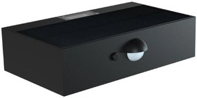 Applique Solare MINI-WALL Nera 350 lumen