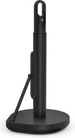 Porta asciugamani da cucina in acciaio nero opaco - simplehuman