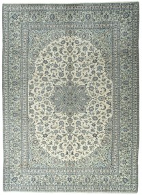 Kashan Tappeto 290x400 Beige (Iran) Annodato A Mano