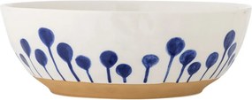 Ciotola bianca/blu in ceramica ø 28 cm Linora – Bloomingville