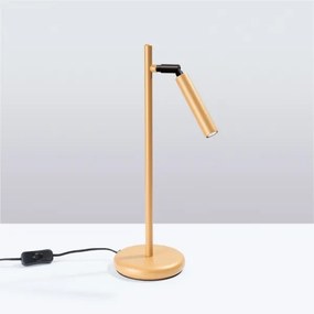 Sollux SL.1470 - Lampada da tavolo PASTELO 1xG9/8W/230V oro