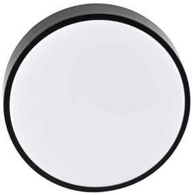 Plafoniera LED per bagno RENE LED/15W/230V IP44 nera