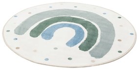 Tappeto per bambini verde e avorio ø100 cm Joyful Mint – FD