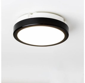 Brilagi - Plafoniera LED da bagno PERA LED/12W/230V diametro 18 cm IP65 nero
