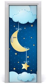 Sticker porta Notte 95x205 cm