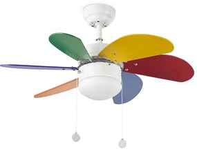 FARO 33179 - Ventilatore da soffitto PALAO 1xE14/40W/230V