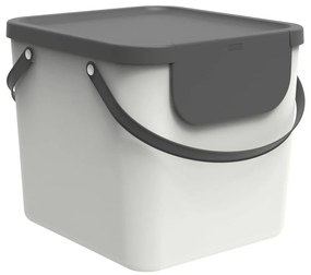 Bidone per rifiuti in plastica riciclata 40 l Albula - Rotho