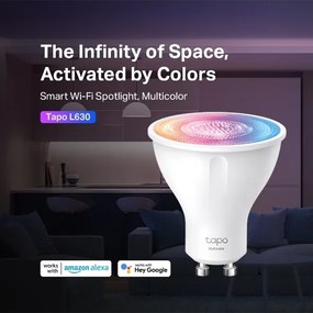 LED RGBW lampadina dimmerabile GU10/3,7W/230V 2200-6500K Wi-Fi - TP-Link
