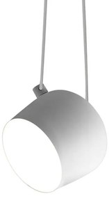 FLOS Aim Lampada da sospensione orientabile cm 24 cm in alluminio bianco