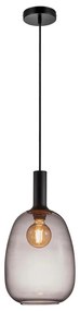 Nordlux - Lampadario a sospensione con filo ALTON 1xE27/60W/230V nero