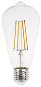 Lampada LED E27 4W a Filamento IP65 ST64 - INFRANGIBILE Colore Bianco Naturale 4.000K