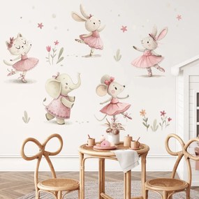 Adesivo murale - Piccole ballerine | Inspio