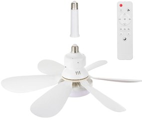 Ventilatore da soffitto con luce LED dimmerabile