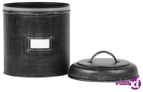 LABEL51 Tanica 14x14x20 cm M Nero Anticato