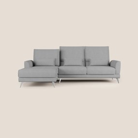 Tommy Divano angolare con relax e schienali traslanti in microfibra smacchiabile T11