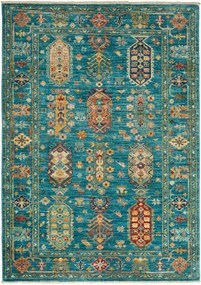 Samarkand Tappeto orientale 140 x 100 Grigio (Pakistan) Annodato A Mano