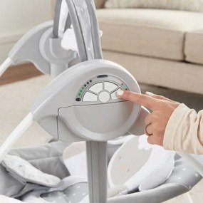 Ingenuity - Per bambini altalena con melodia CUDDLE LAMB 4xLR14