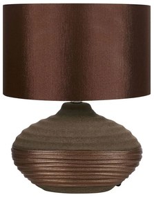 Lampada da tavolo in colore marrone LIMA Beliani