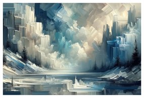 Quadro su tela – Scenografia montana gelida