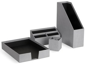 Set di organizer in cartone 4 pz Hugo Canvas Paper Laminate – Bigso