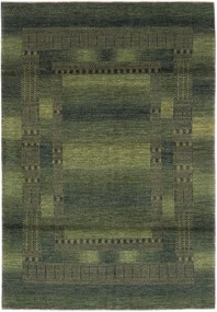 Loribaft Tappeto 240x170 Verde (Iran) Annodato A Mano
