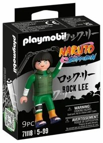 Statua Playmobil Naruto Shippuden - Rock Lee 71118 9 Pezzi
