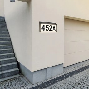 Briloner 3797015 - Numero civico solare LED/0,5W/1,2 IP44