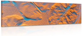 Quadro su tela – Texture interessante delle foglie