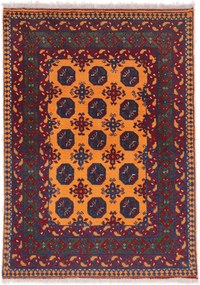 Afghan Tappeto 140x100 (Afghanistan) Annodato A Mano