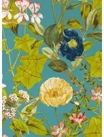Clarke & Clarke Carta da parati Passiflora - Chambray