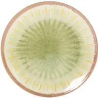 Piatto frutta 23 cm in melammina verde Soler