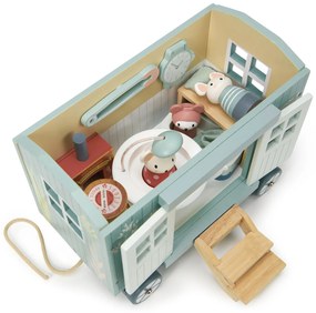 Tender Leaf - Carrozzone in legno con topolini