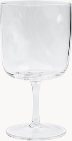 Set di 4 bicchieri da vino in vetro soffiato Sand