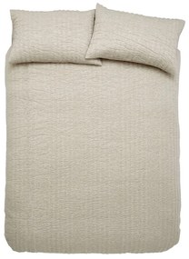 Biancheria da letto beige per letto matrimoniale 200x200 cm Tamba Stripe - Pineapple Elephant