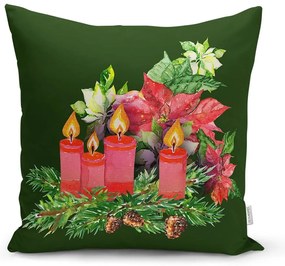 Federa con motivo natalizio 43x43 cm - Mila Home