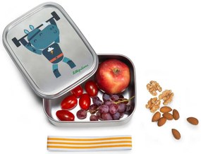 Lilliputiens - Scatola merenda in acciaio inox - Rinoceronte Marius