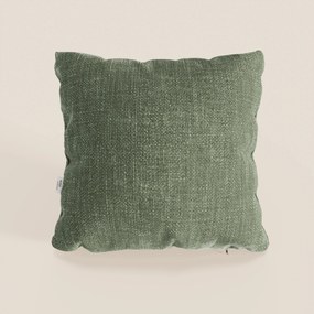Lyon cuscino disponibile in diversi colori realizzato in morbido tessuto intrecciato impermeabile T06 verde