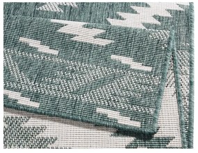 Tappeto per esterni verde e crema , 250 x 80 cm Malibu - NORTHRUGS